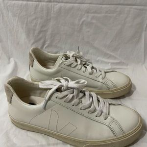 White Vejas Size 8